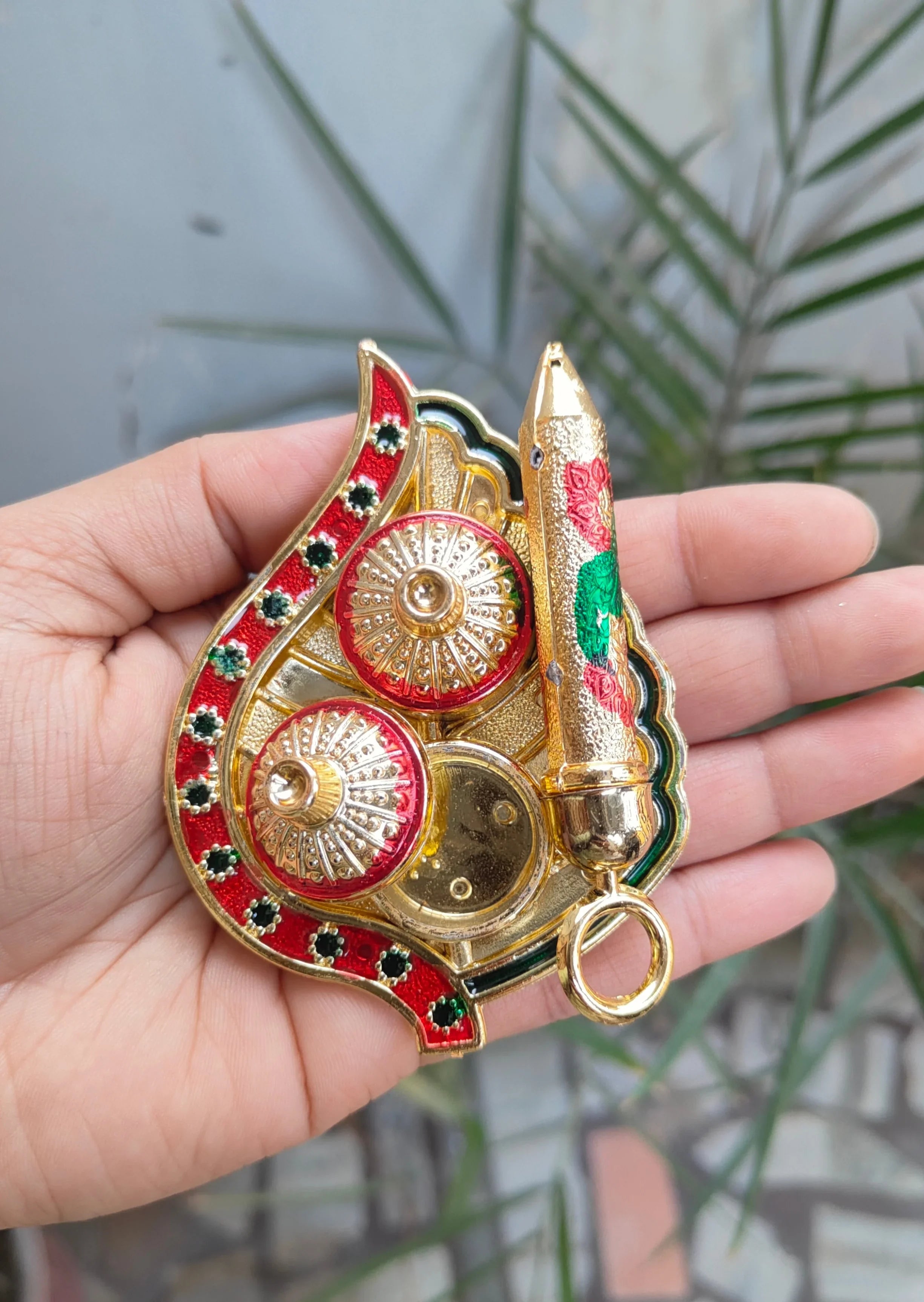 Holi plate for laddu gopal ji