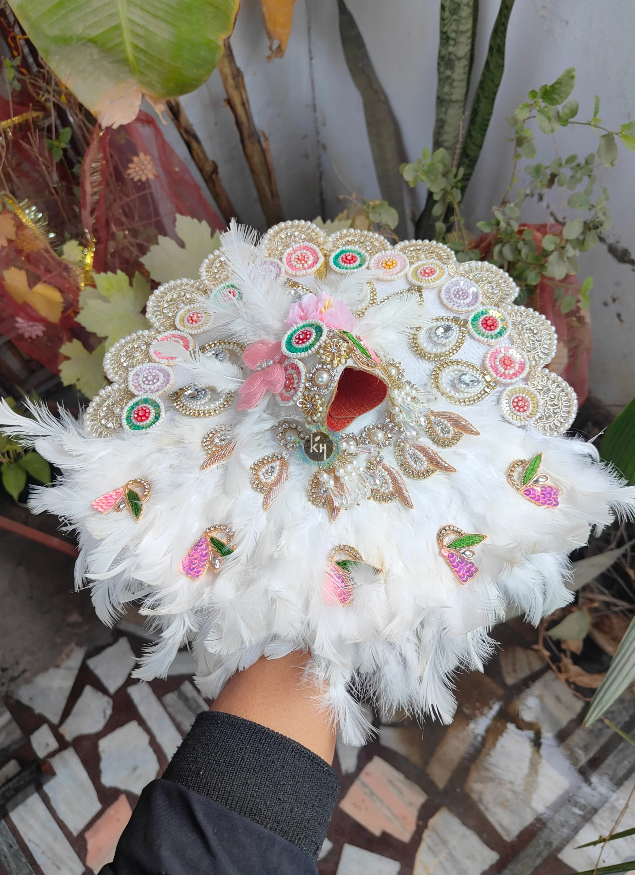 Handmade Holi Special Laddu Gopal Dress with Pagdi & Choli | Designer Kanha Ji Poshak for Janmashtami | Fancy Bal Gopal & Krishna Ji Dress