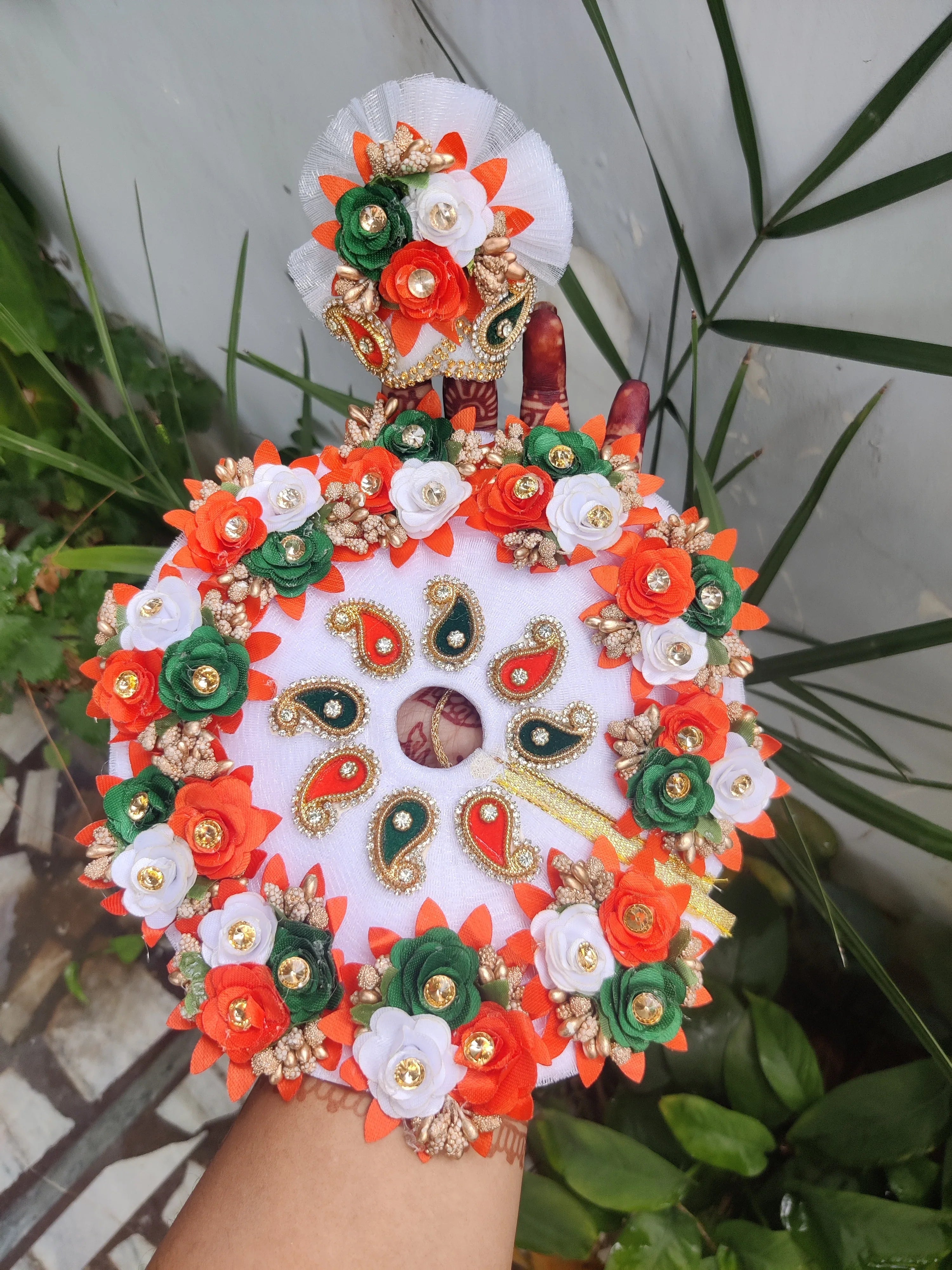 Handmade Tiranga Republic Day Special Laddu Gopal Dress with Pagdi & Choli | Designer Kanha Ji Poshak for Janmashtami & Festivals