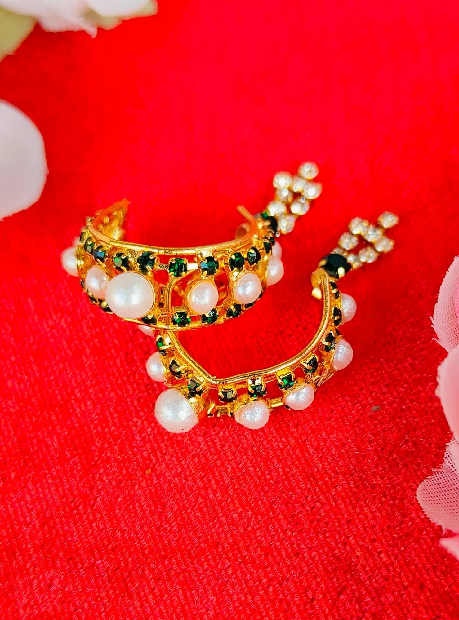 Handmade Designer Kangan for Laddu Gopal Ji - Perfect for 2-6 No Size | Fancy Kanha Ji Poshak & Bal Gopal Dress for Janmashtami Celebrations