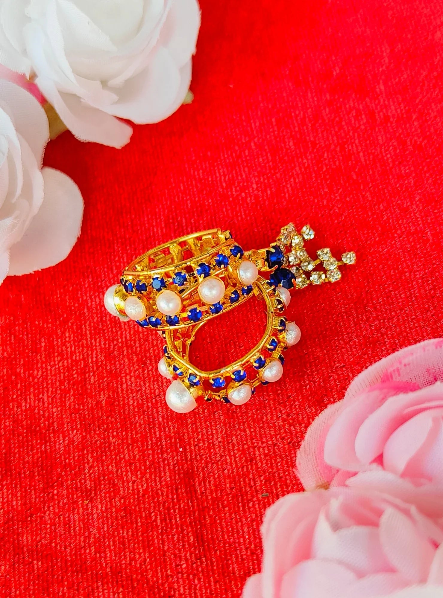 Handmade Designer Kangan for Laddu Gopal Ji - Perfect for 2-6 No Size | Fancy Kanha Ji Poshak & Bal Gopal Dress for Janmashtami Celebrations