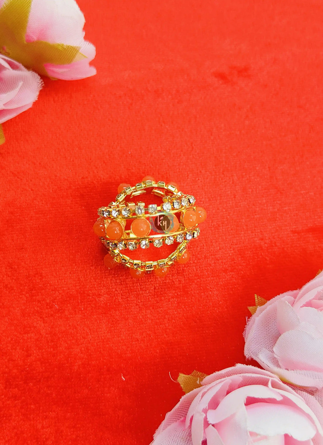 Handmade Moti Kangan for Laddu Gopal Ji - Designer Kanha Ji Poshak, Perfect for 1-7 No. Laddu Ji - Fancy Bal Gopal Dress for Janmashtami Celebrations