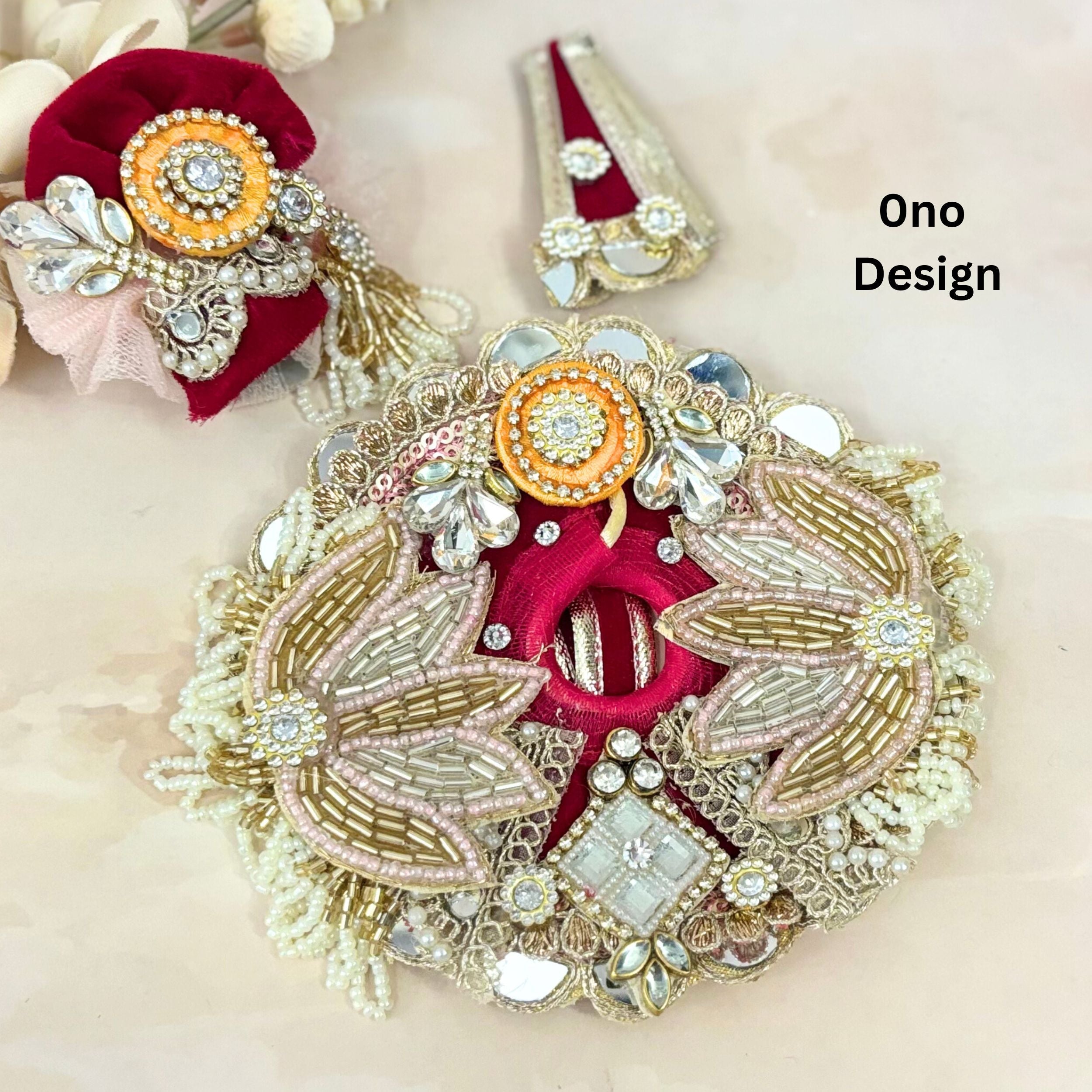 Handmade Designer Laddu Gopal Dress | Fancy Kanha Ji Poshak for Janmashtami | Bal Gopal & Krishna Ji Dress for Festivals