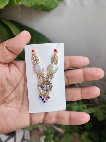 ladoo gopal mala suitable for 0-4no. (KH-078)