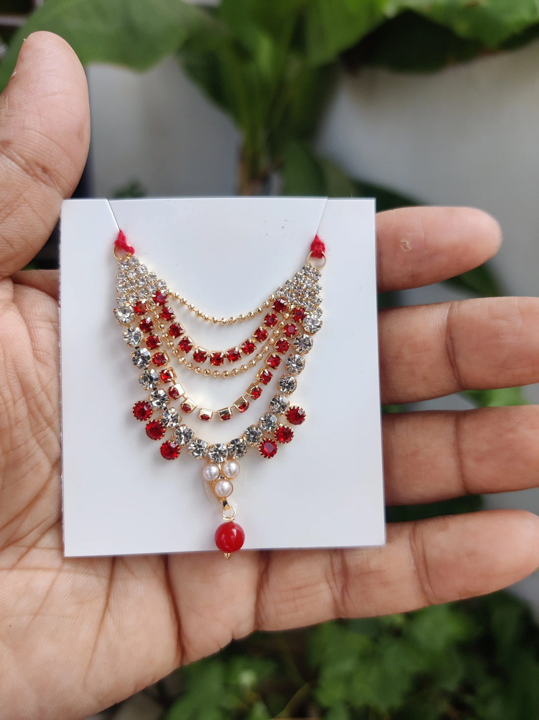 ladoo gopal mala suitable for 0-7no. (KH-077)