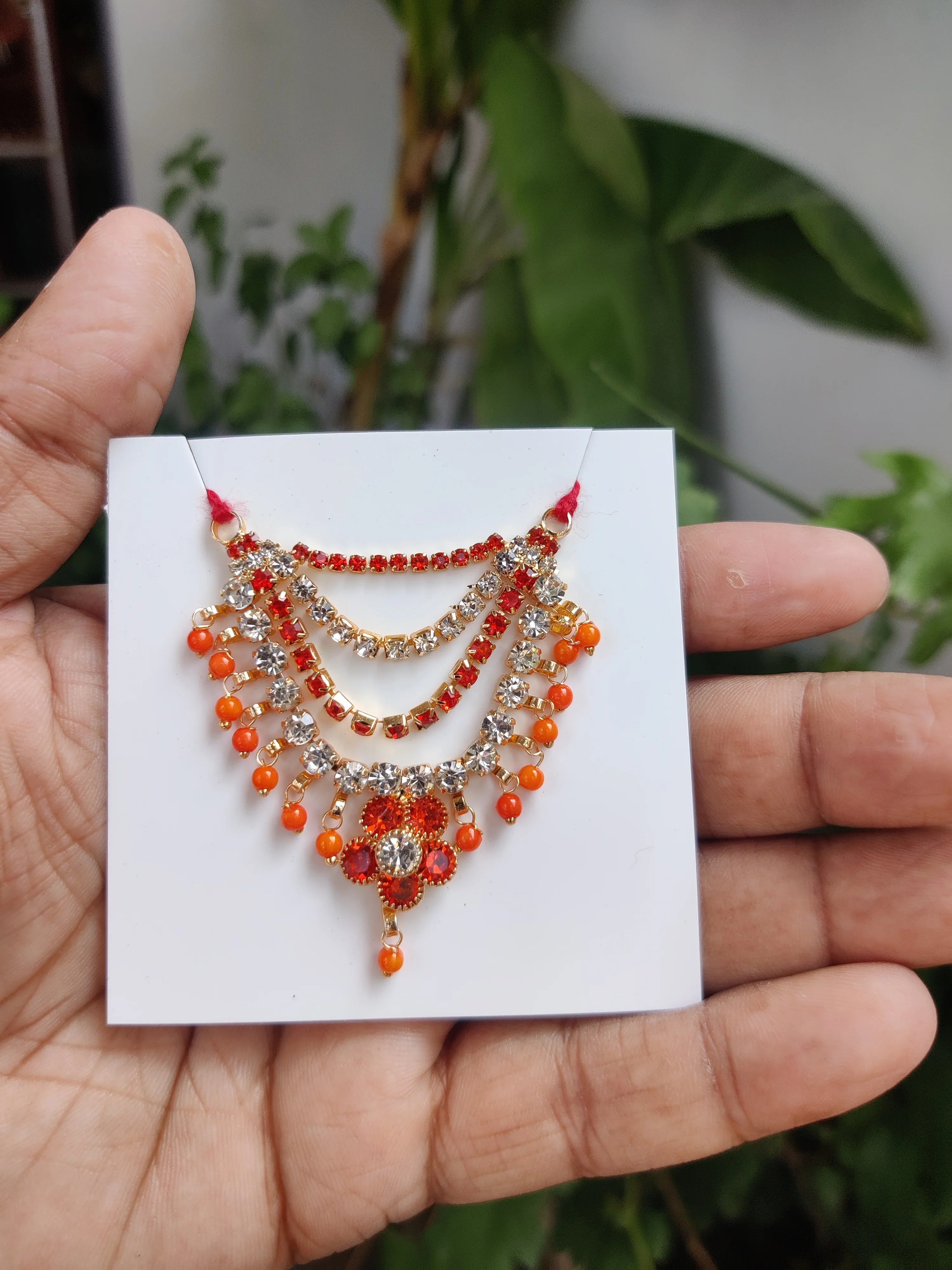 ladoo gopal mala suitable for 0-7no. (KH-080)