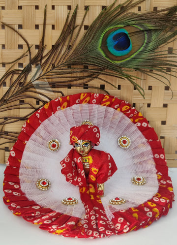 Handmade Designer Laddu Gopal Dress | Fancy Kanha Ji Poshak for Janmashtami | Bal Gopal & Krishna Ji Dress for Festivals