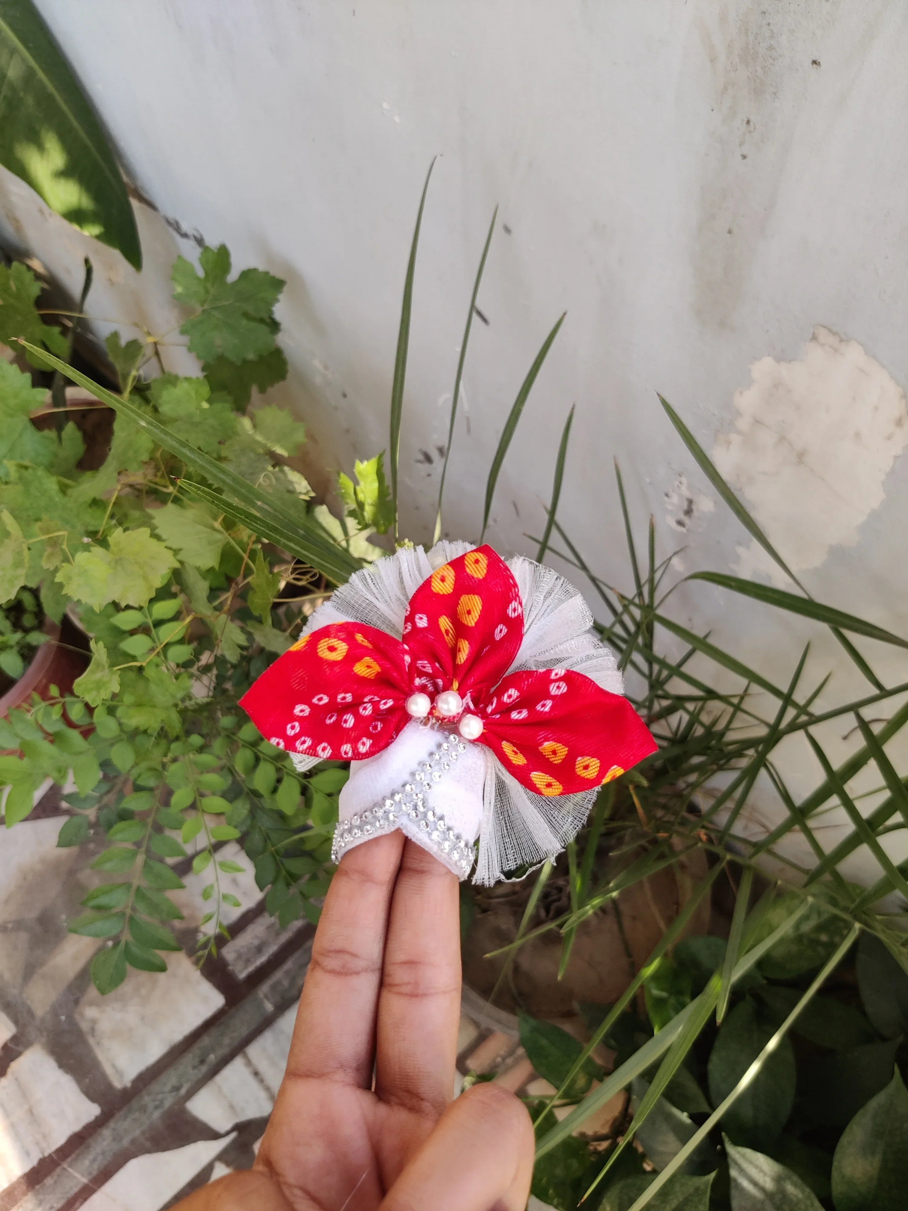 Handmade White Laddu Gopal Dress with Pagdi - Designer Kanha Ji Poshak for Janmashtami, Fancy Bal Gopal Dress, Krishna Ji Dress