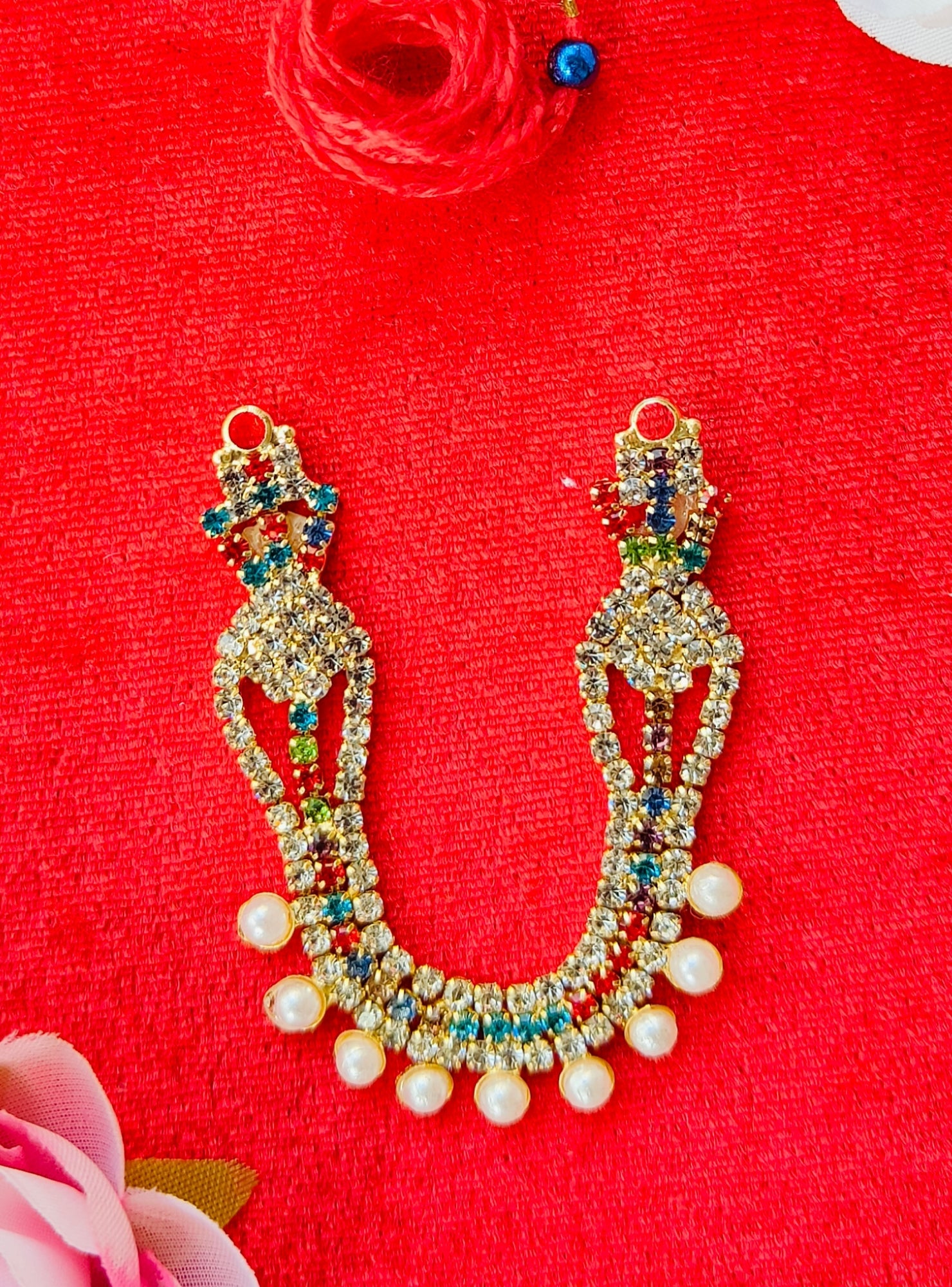 Mala for laddu gopal ji suitable for 0-7no. (kh-097)
