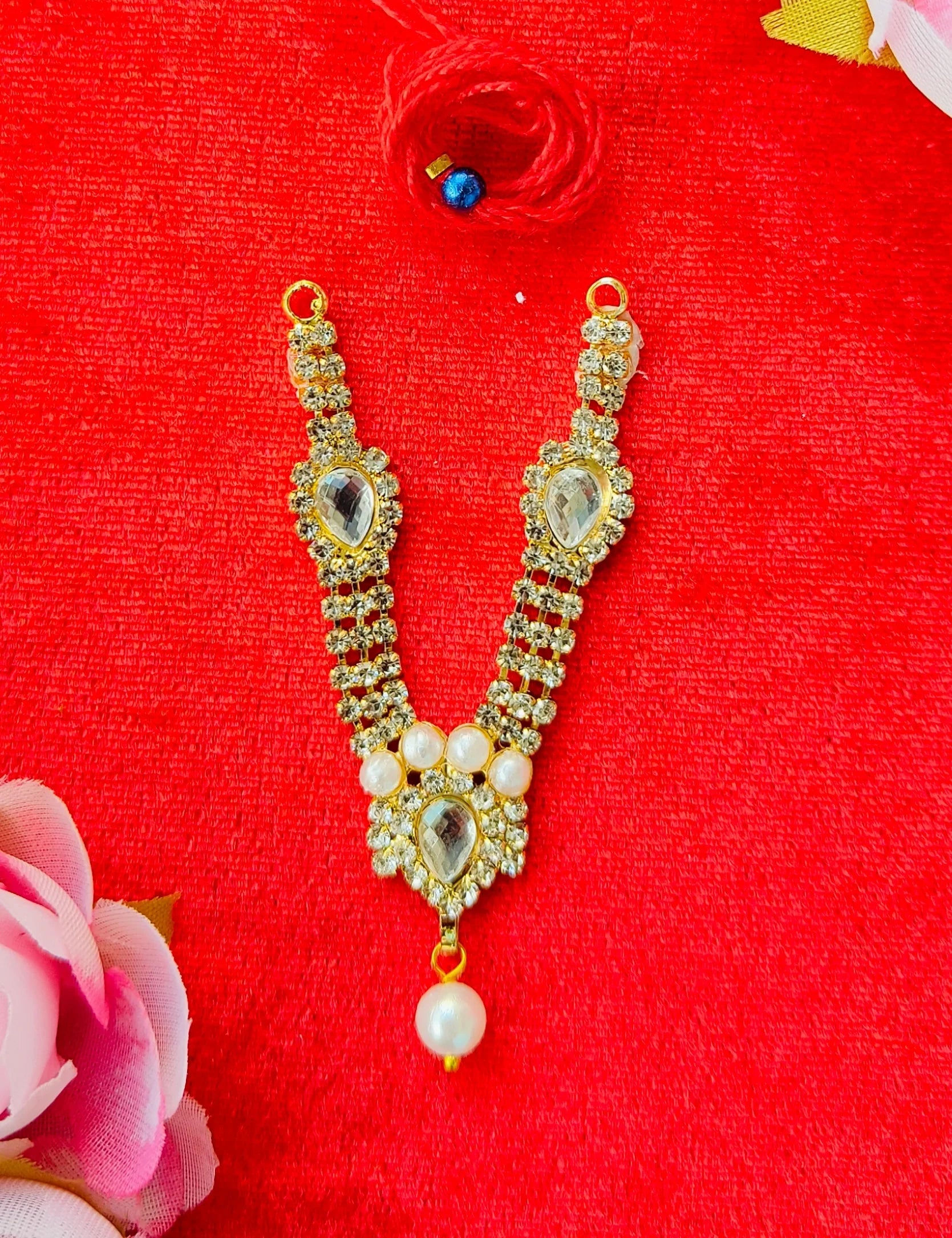 Mala for laddu gopal ji suitable for 0-7no. (kh-091)