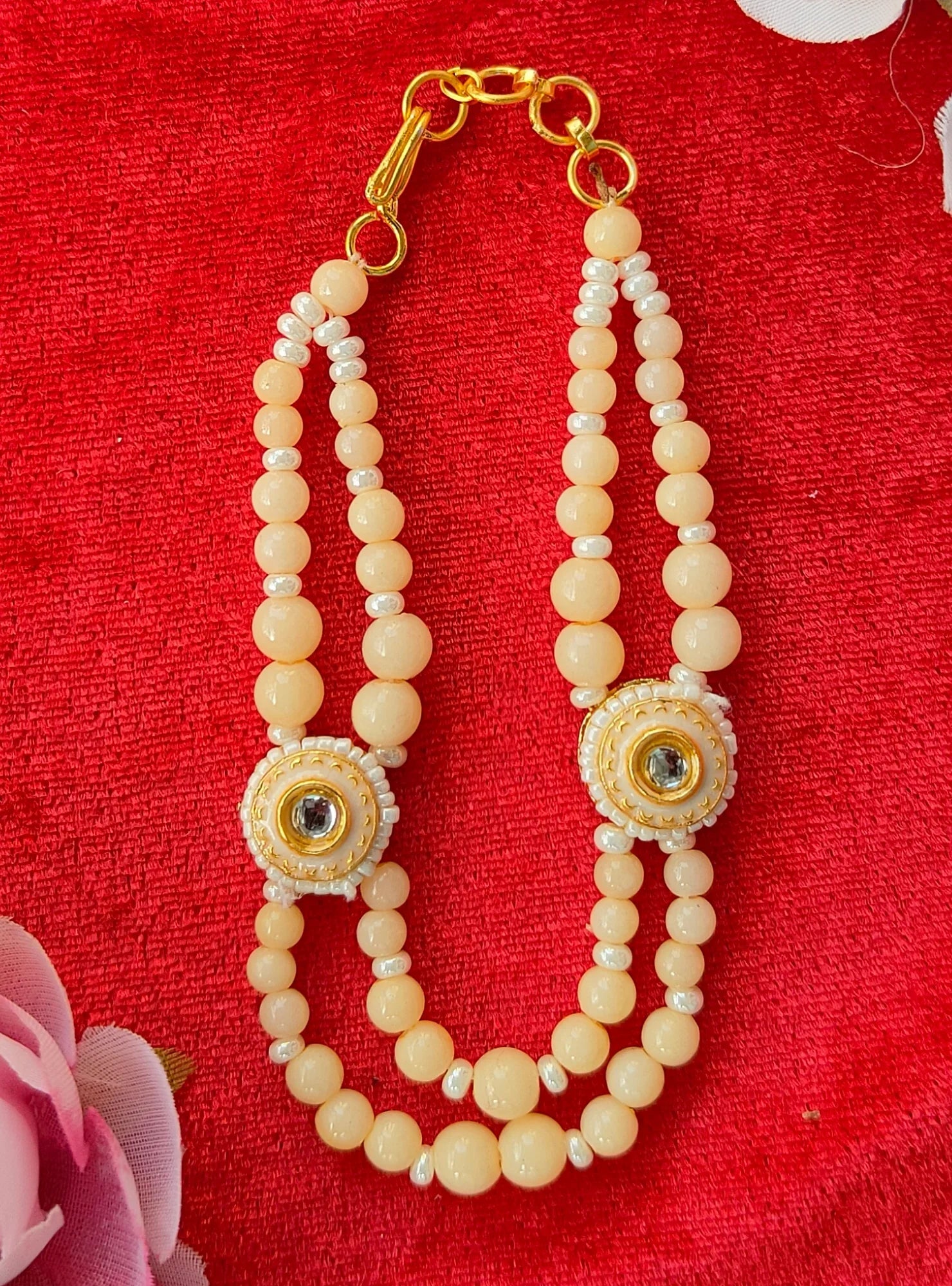 Mala for laddu gopal ji suitable for 4-7no. (kh-096)