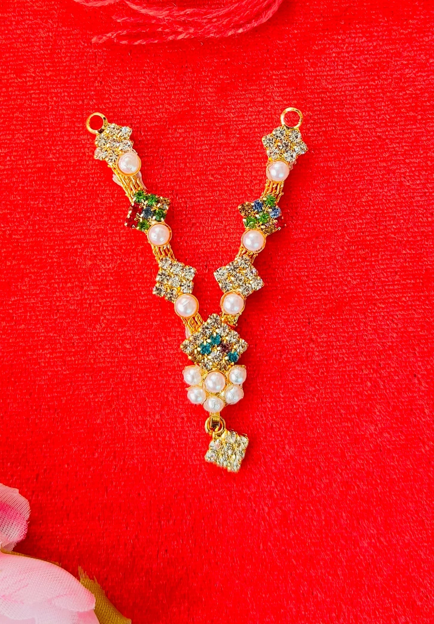 Mala for laddu gopal ji suitable for 0-7no. (kh-087)