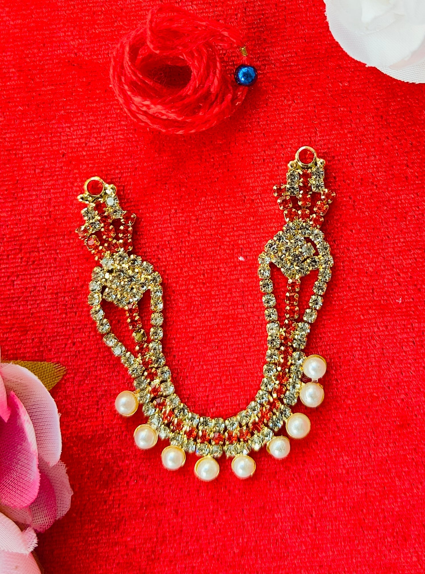 Mala for laddu gopal ji suitable for 0-7no. (kh-097)