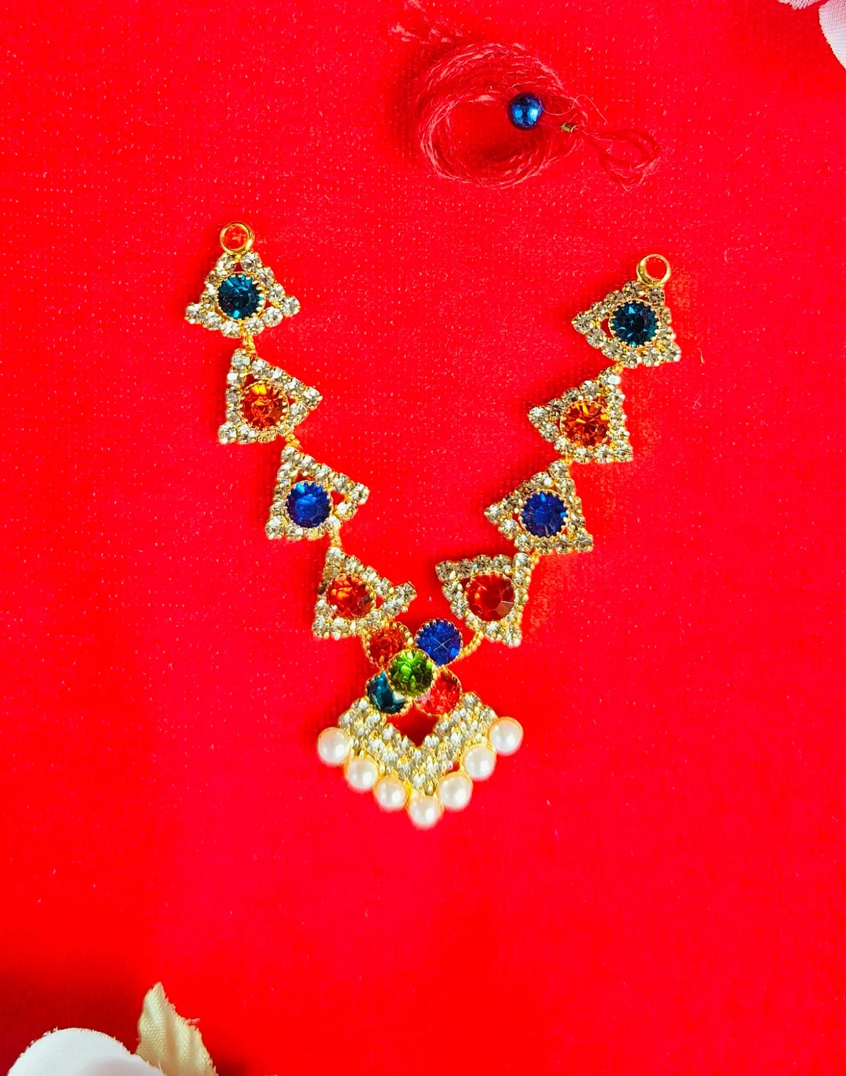 Mala for laddu gopal ji suitable for 3-7no. (kh-089)