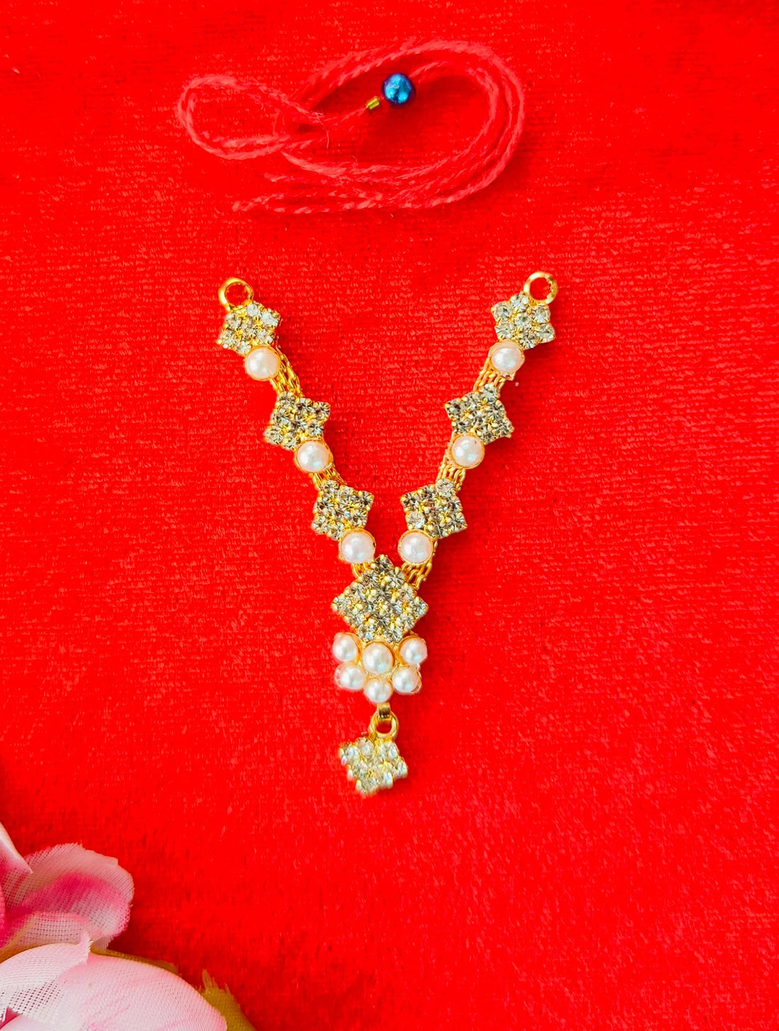 Mala for laddu gopal ji suitable for 0-7no. (kh-087)