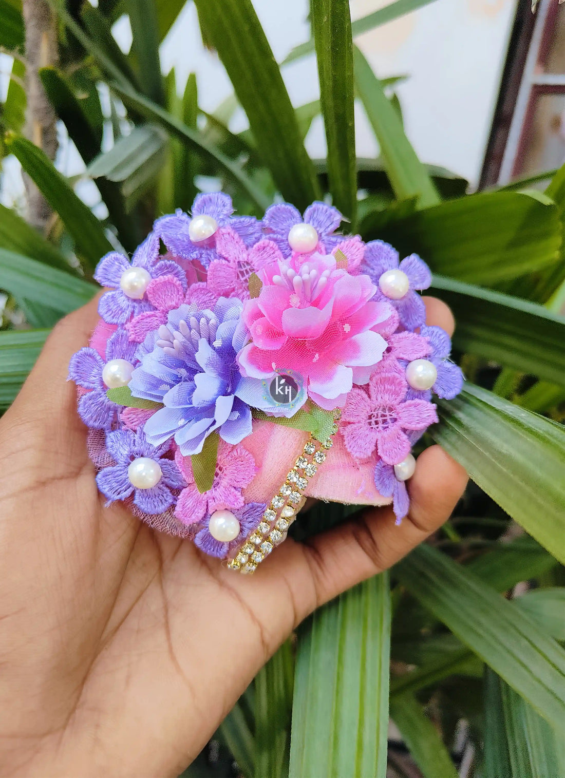 Handmade Baby Pink & Lavender Summer Dress for Kanha Ji with Pagdi & Choli | Designer Laddu Gopal Poshak for Janmashtami | Fancy Bal Gopal Dress