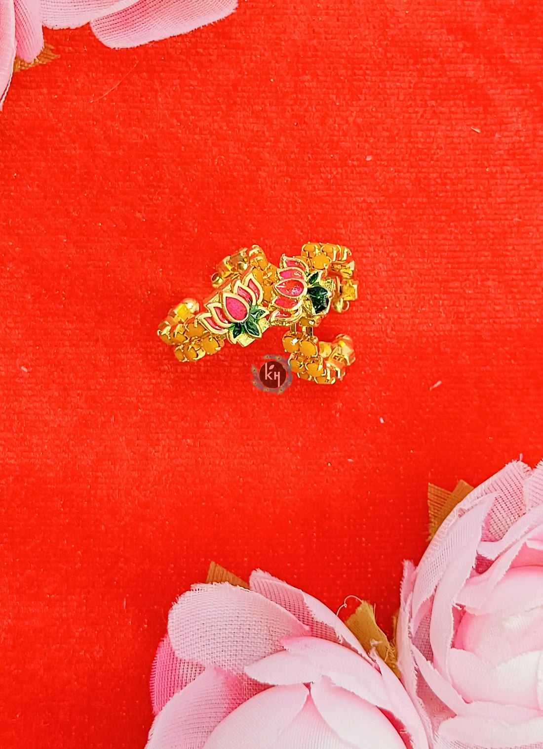 Handmade Designer Kangan for Laddu Gopal Ji - Fancy Poshak for 0-2 Years (Random Colour) | Perfect for Janmashtami Celebrations