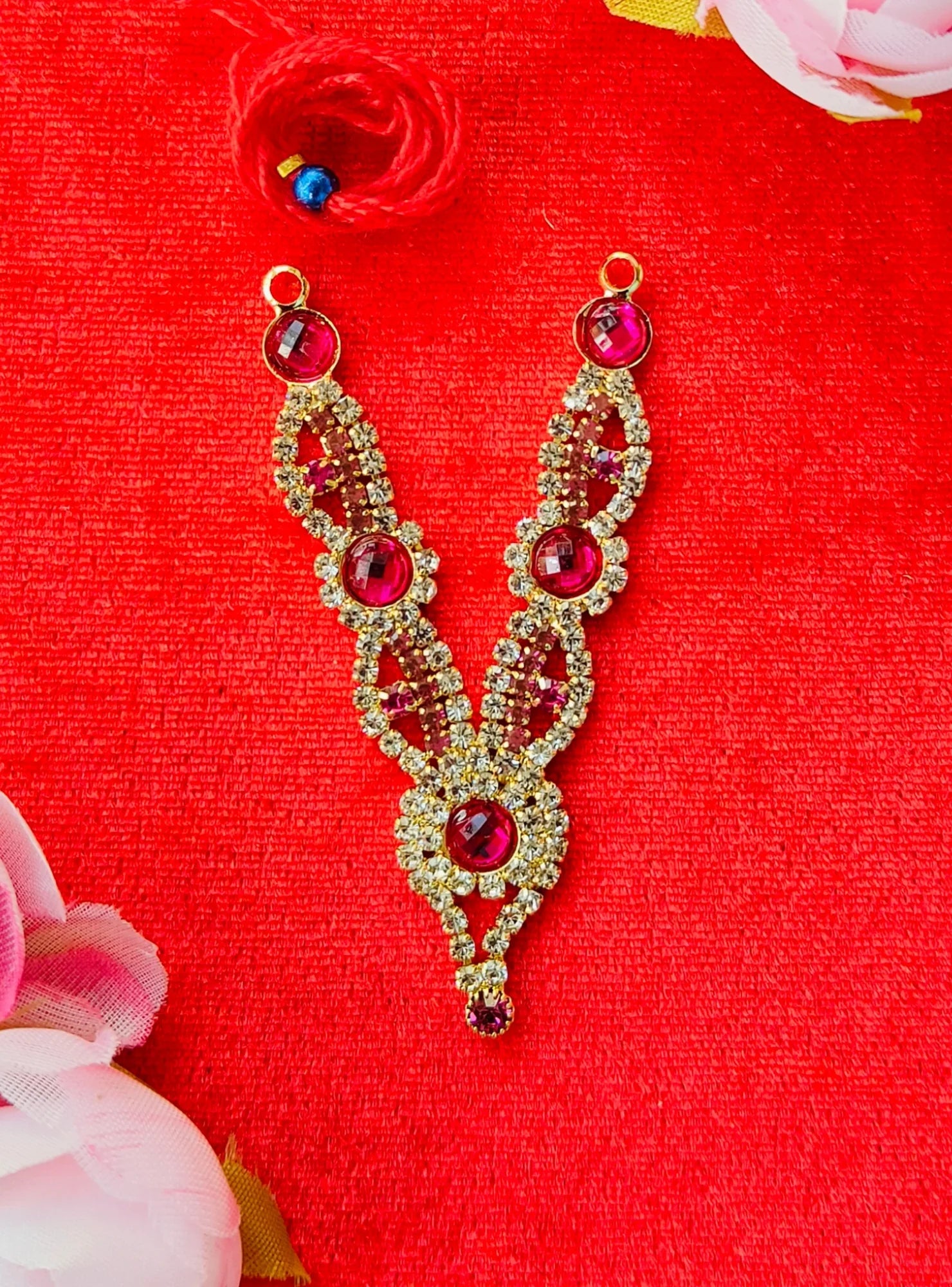 Mala for laddu gopal ji suitable for 0-7no. (kh-092)