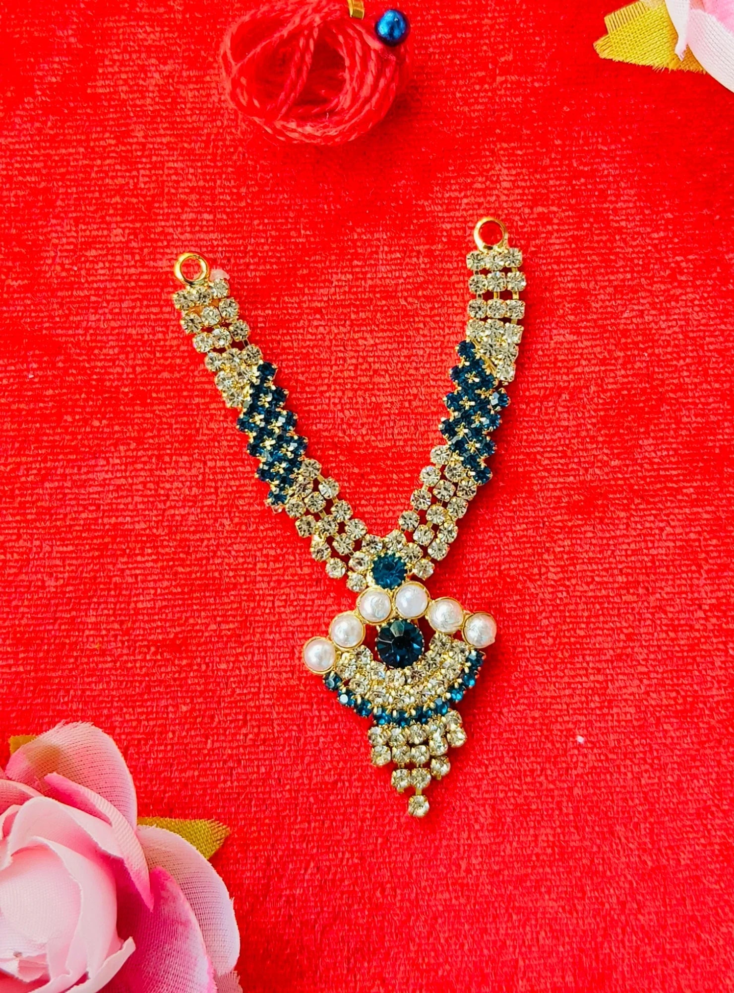 Mala for laddu gopal ji suitable for 0-7no. (kh-098)
