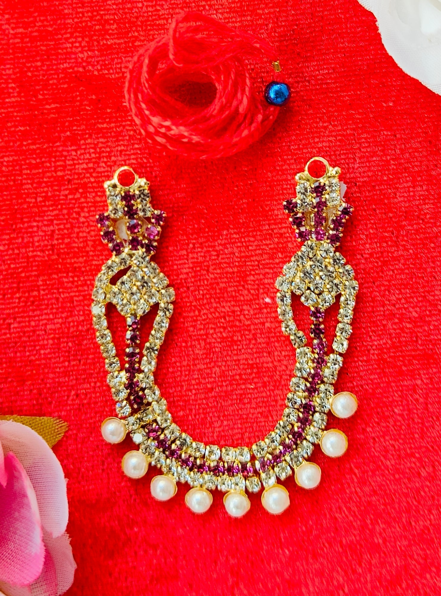 Mala for laddu gopal ji suitable for 0-7no. (kh-097)