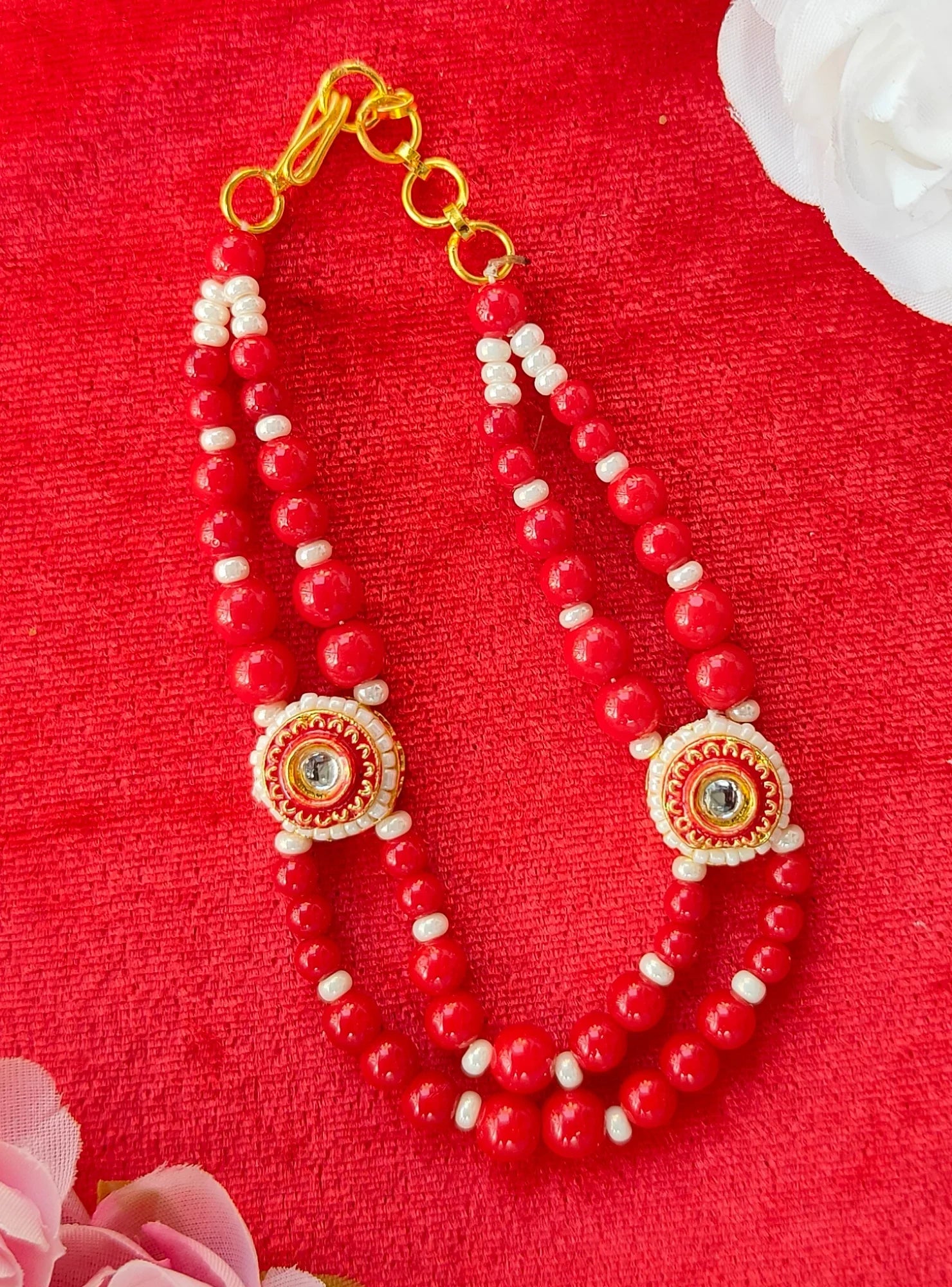 Mala for laddu gopal ji suitable for 4-7no. (kh-096)