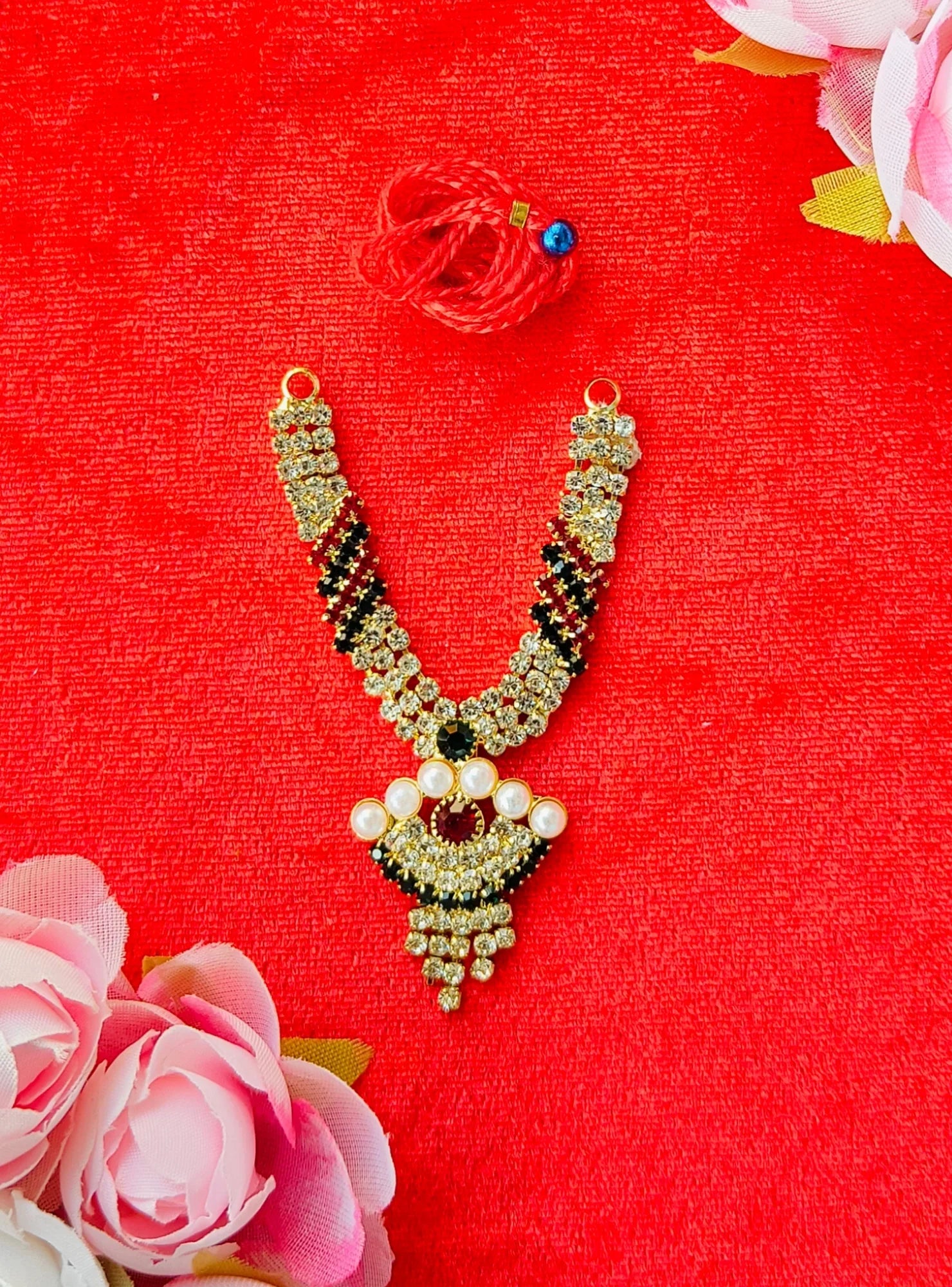 Mala for laddu gopal ji suitable for 0-7no. (kh-098)