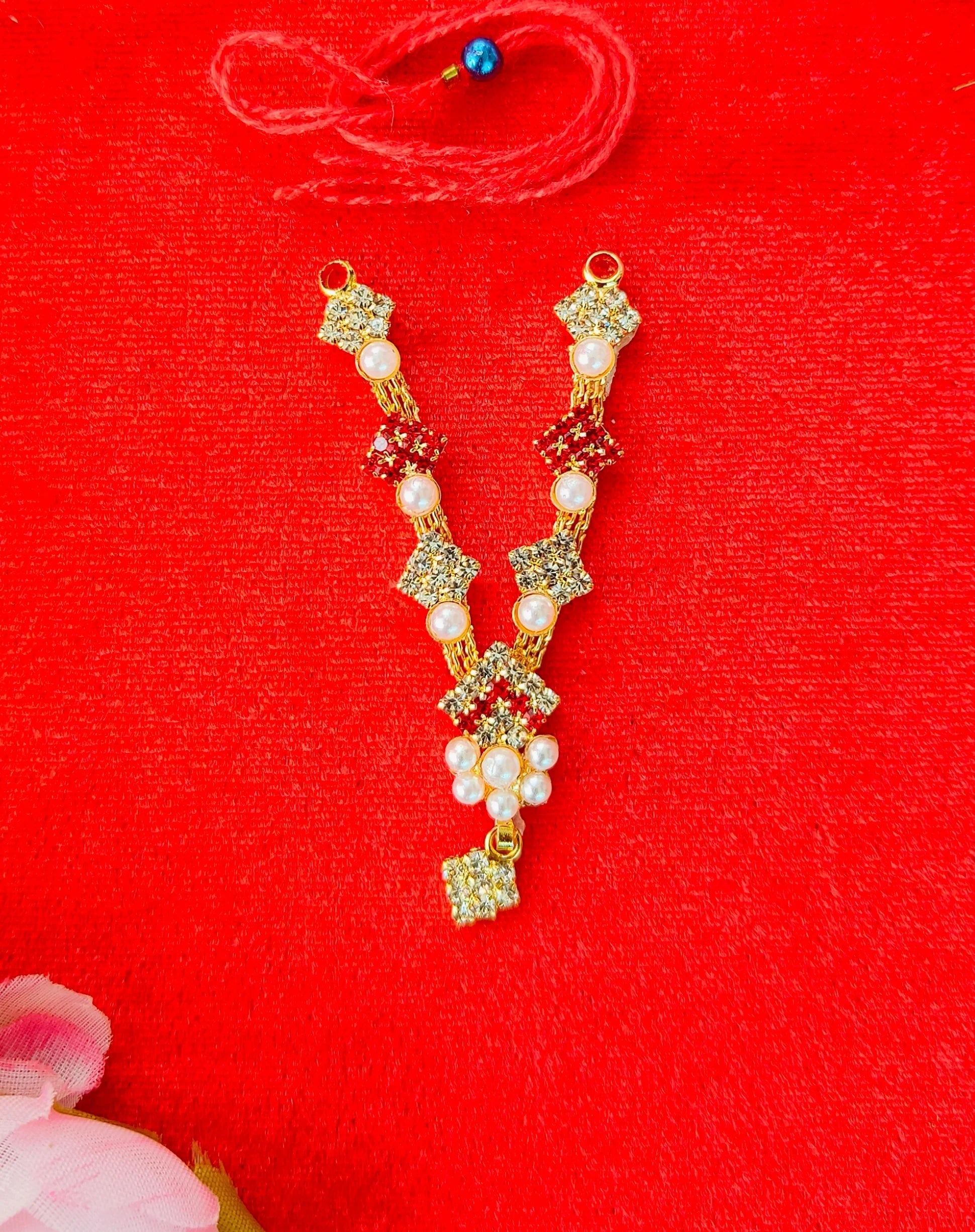 Mala for laddu gopal ji suitable for 0-7no. (kh-087)