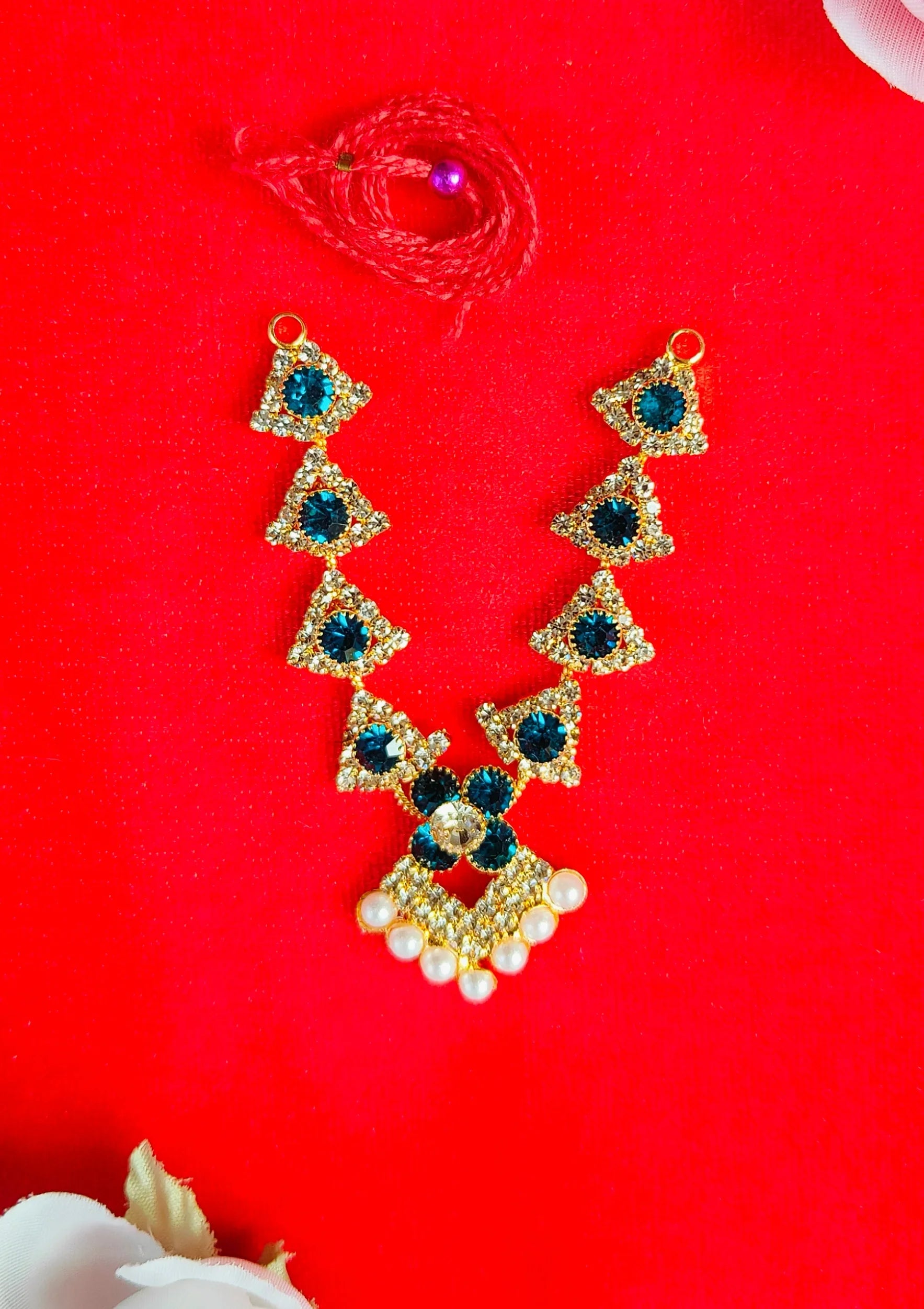 Mala for laddu gopal ji suitable for 3-7no. (kh-089)