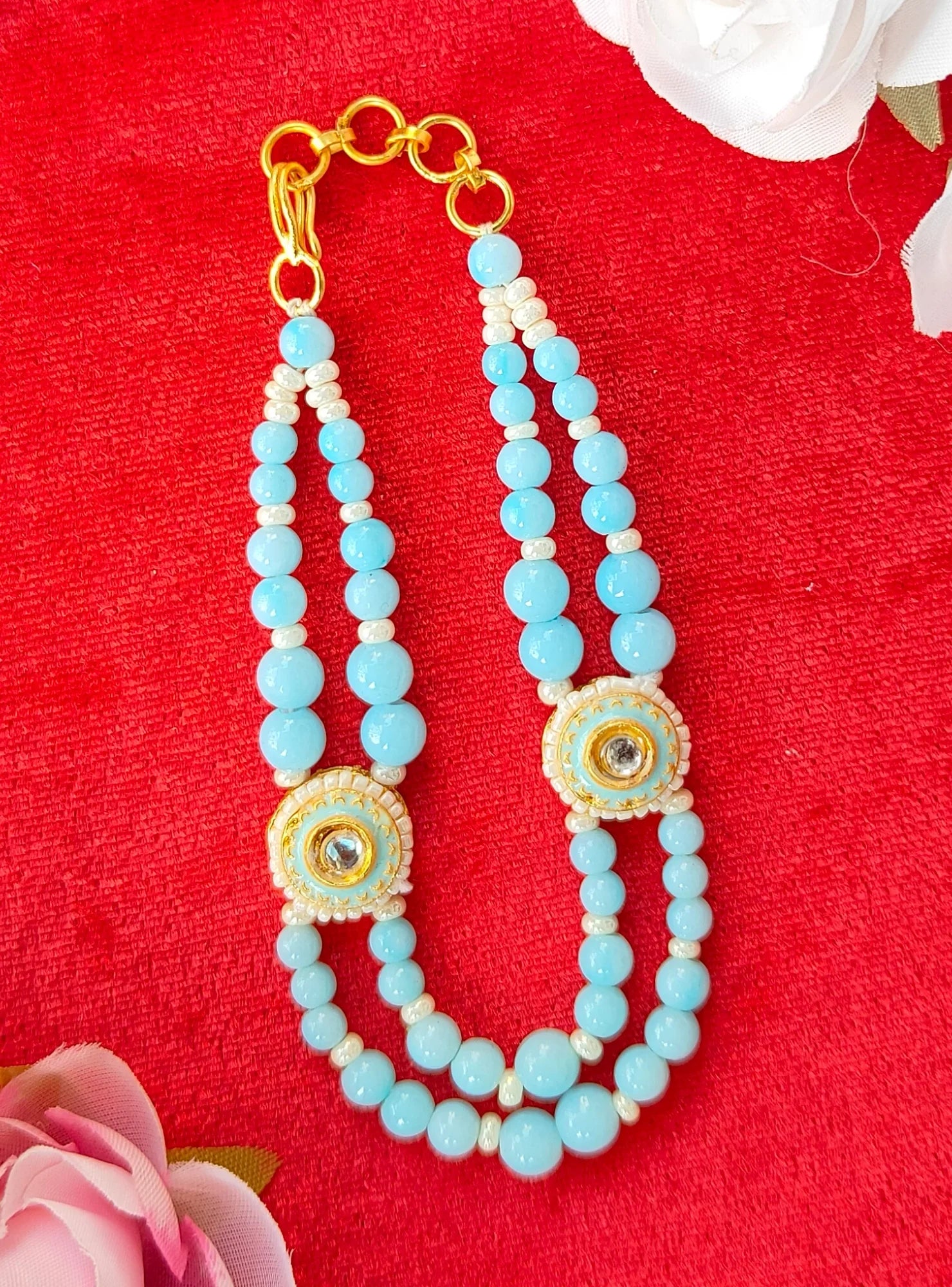 Mala for laddu gopal ji suitable for 4-7no. (kh-096)