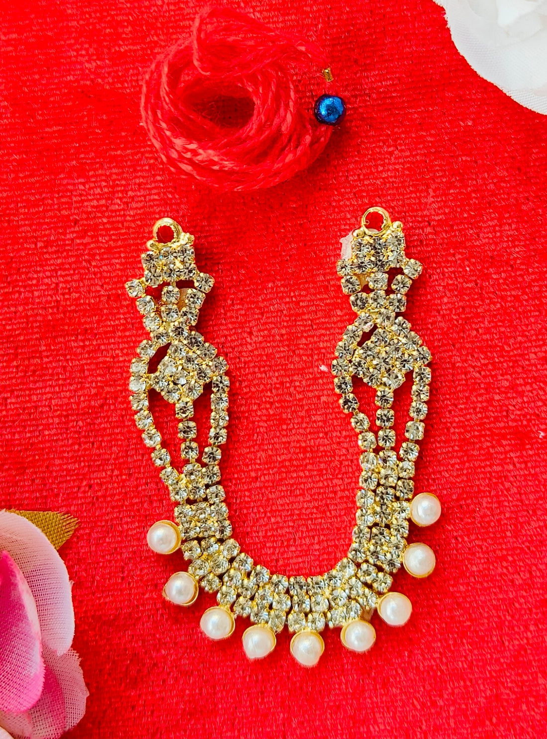 Mala for laddu gopal ji suitable for 0-7no. (kh-097)