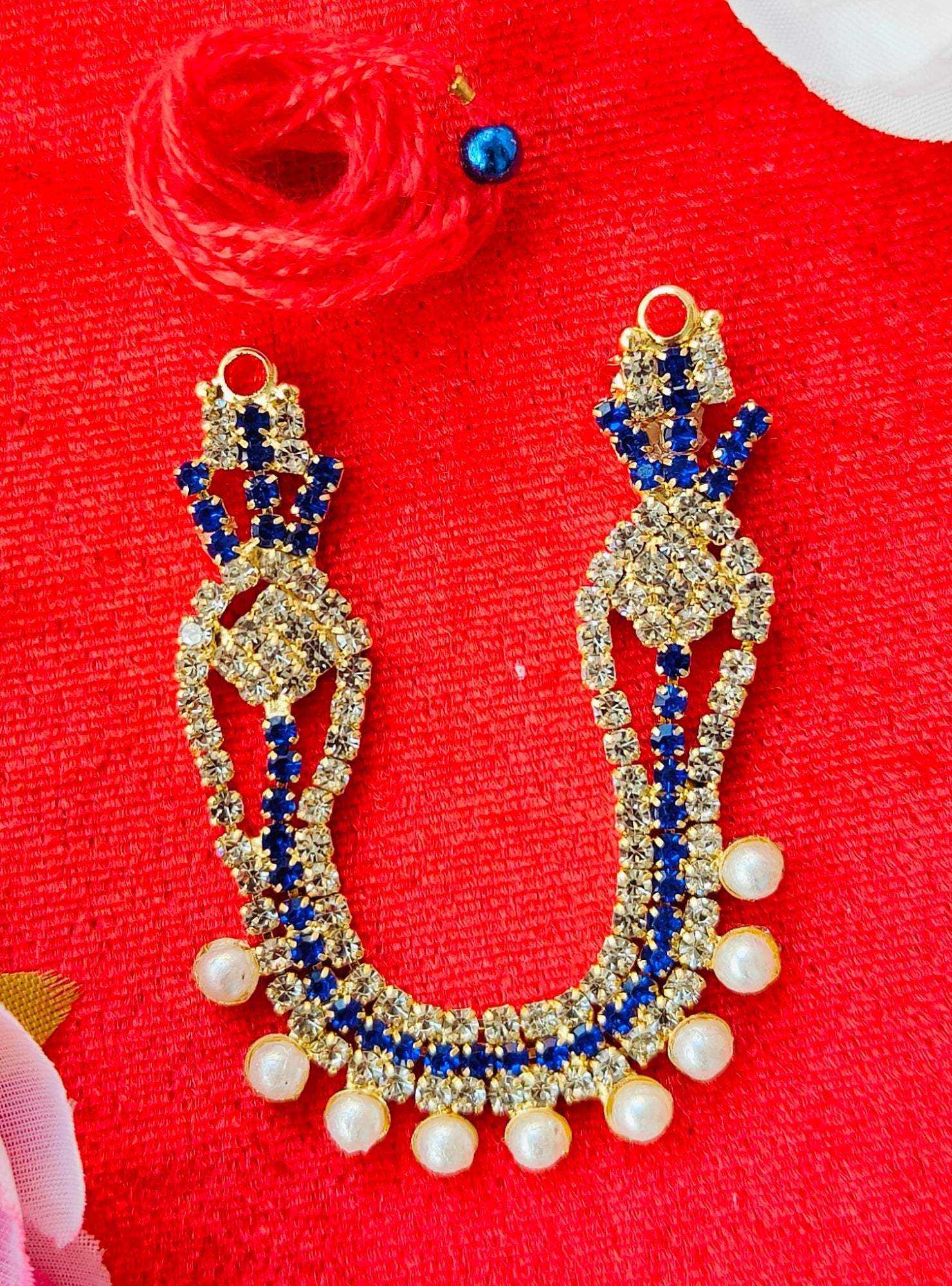 Mala for laddu gopal ji suitable for 0-7no. (kh-097)