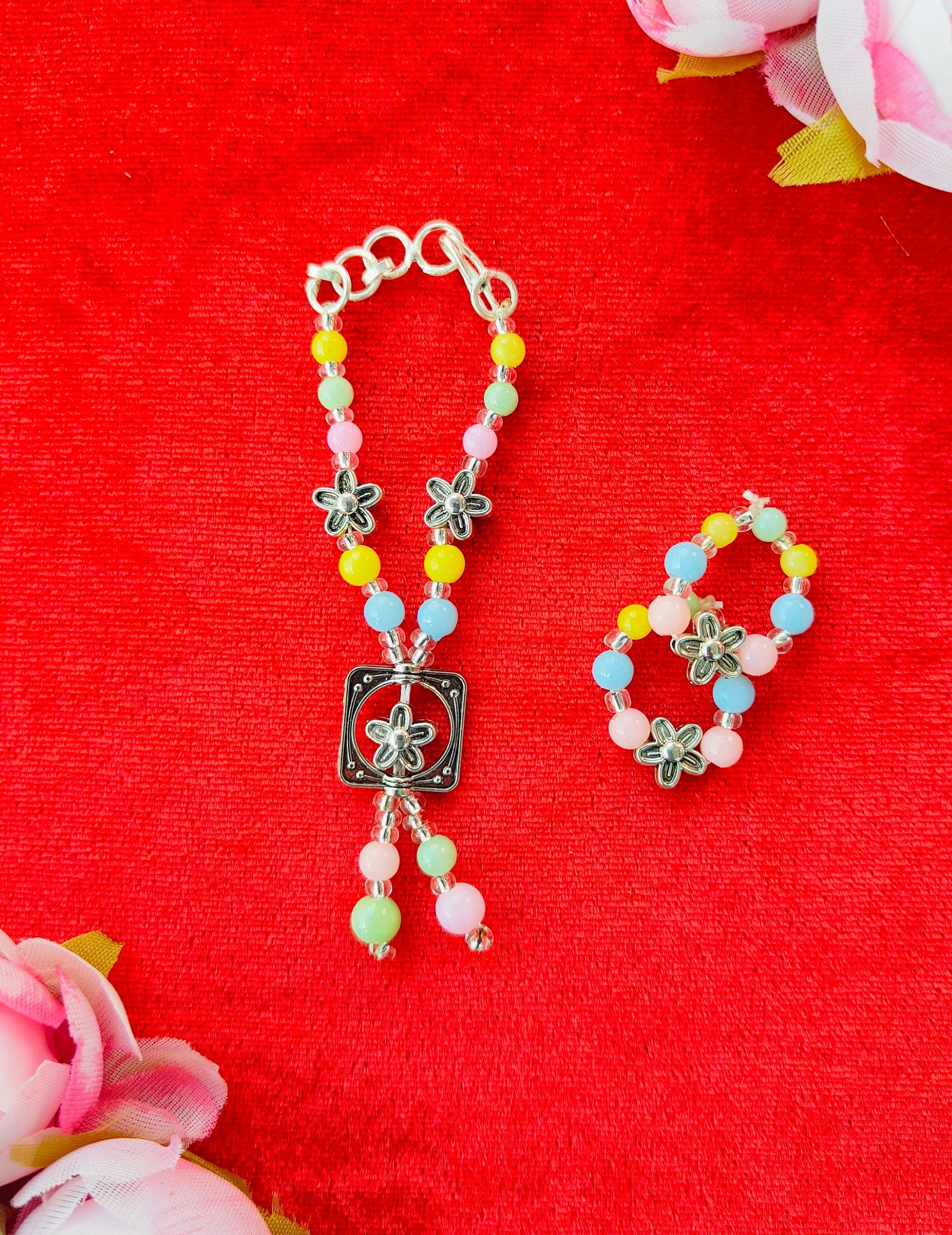 Mala kangan set for laddu gopal ji suitable for 1-4no. (kh-093)