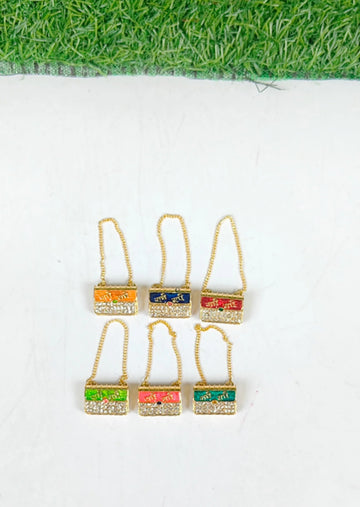 purse for laddu radha rani ji (random colour)