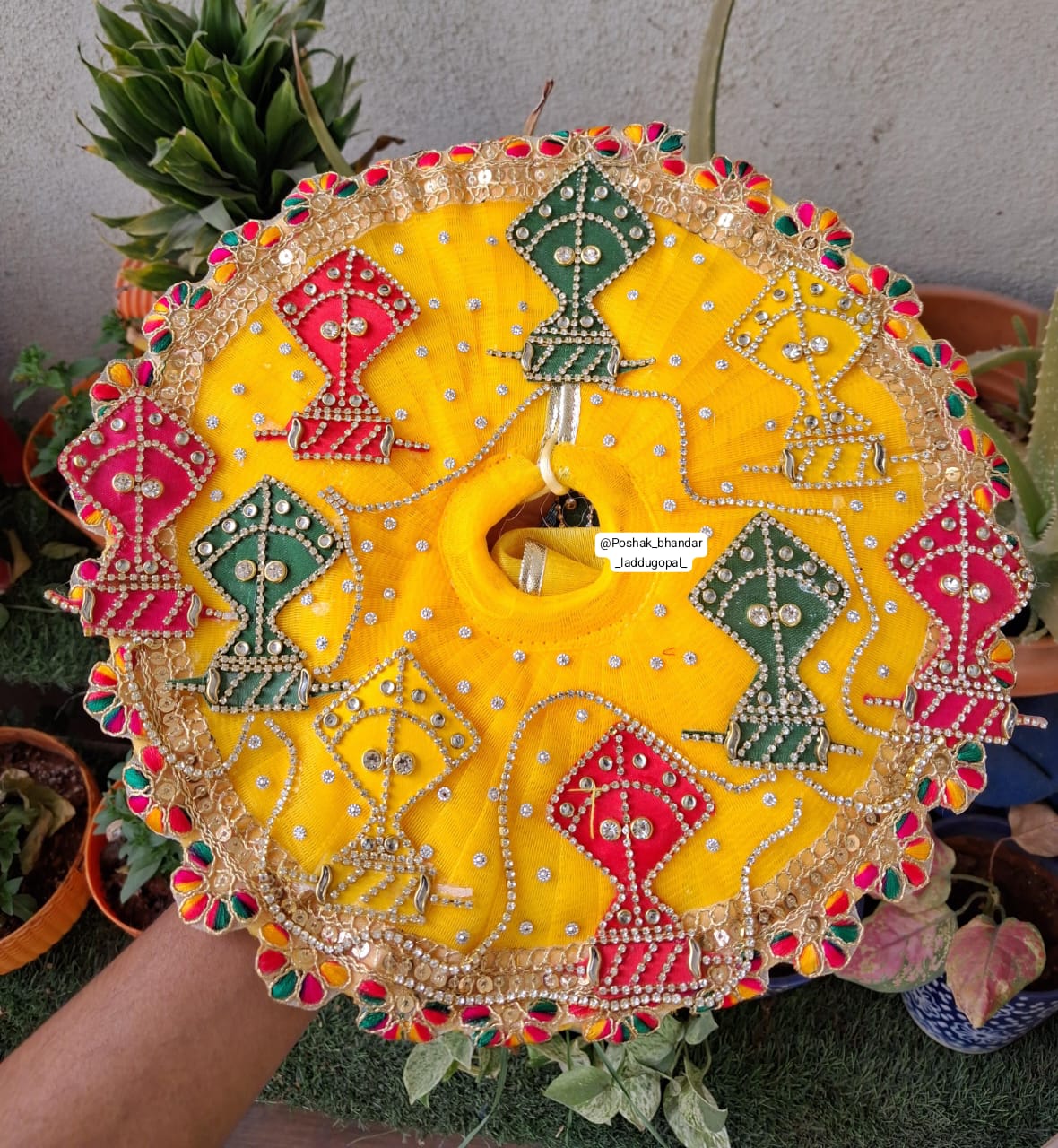 Handmade Designer Laddu Gopal Dress | Fancy Kanha Ji Poshak for Janmashtami | Bal Gopal & Krishna Ji Dress Collection
