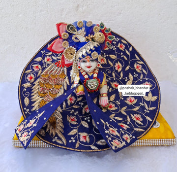 Handmade Designer Laddu Gopal Dress | Fancy Kanha Ji Poshak for Janmashtami | Bal Gopal & Krishna Ji Dress for Festivals