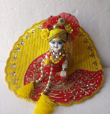 Handmade Heavy Handwork Laddu Gopal Dress | Designer Kanha Ji Poshak for Janmashtami | Fancy Bal Gopal & Krishna Ji Dress