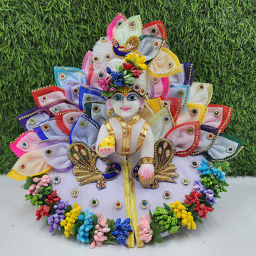 Designer Laddu Gopal Dress | Fancy Kanha Ji Poshak for Janmashtami, Diwali & Holi | Comfortable Bal Gopal Dress (Size 0-6)