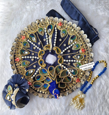 Handmade Designer Laddu Gopal Dress - Fancy Kanha Ji Poshak for Janmashtami, Bal Gopal & Krishna Ji Dress, Perfect Festival Outfit