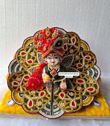 Handmade Heavy Handwork Laddu Gopal Dress | Designer Kanha Ji Poshak for Janmashtami | Fancy Bal Gopal & Krishna Ji Dress