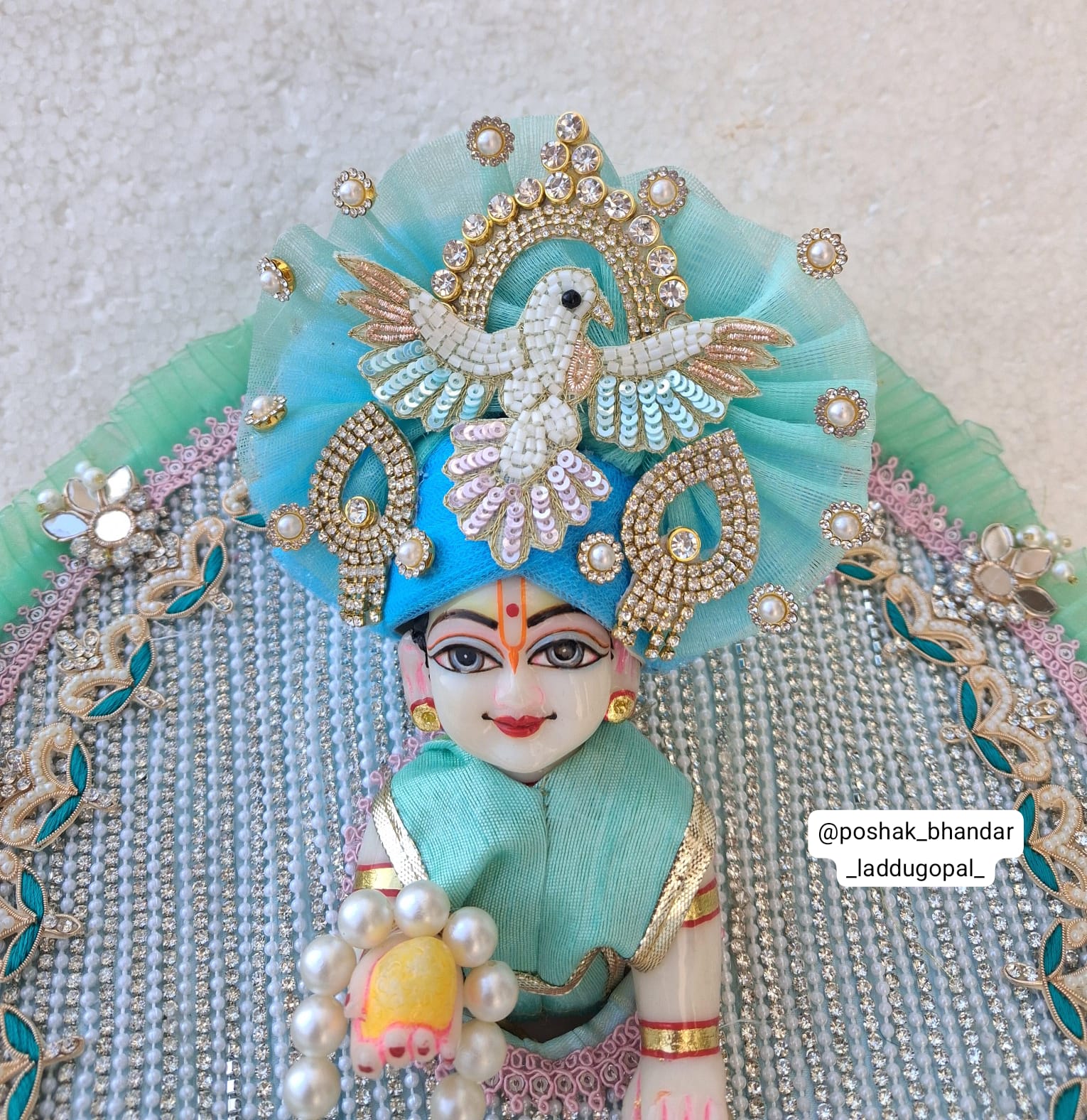 Handmade Designer Laddu Gopal Dress | Fancy Kanha Ji Poshak for Janmashtami | Bal Gopal & Krishna Ji Dress Collection