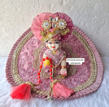 Handmade Designer Laddu Gopal Dress | Unique Kanha Ji Poshak for Janmashtami | Fancy Bal Gopal & Krishna Ji Dress