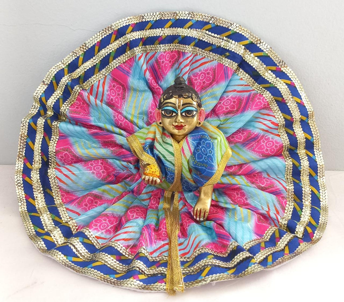 Handmade Designer Laddu Gopal Dress | Fancy Kanha Ji Poshak for Janmashtami | Bal Gopal & Krishna Ji Dress for Festivals