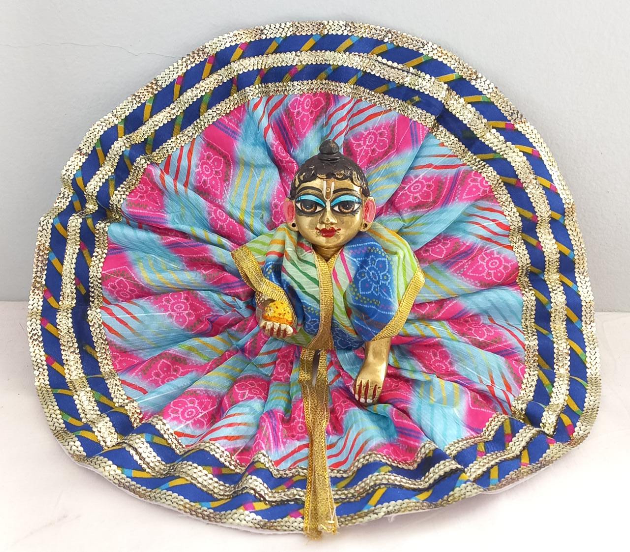 Handmade Designer Laddu Gopal Dress | Fancy Kanha Ji Poshak for Janmashtami | Bal Gopal & Krishna Ji Dress for Festivals