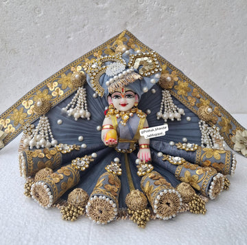 Handmade Designer Laddu Gopal Dress | Fancy Kanha Ji Poshak for Janmashtami | Bal Gopal & Krishna Ji Dress - Perfect Festival Outfit