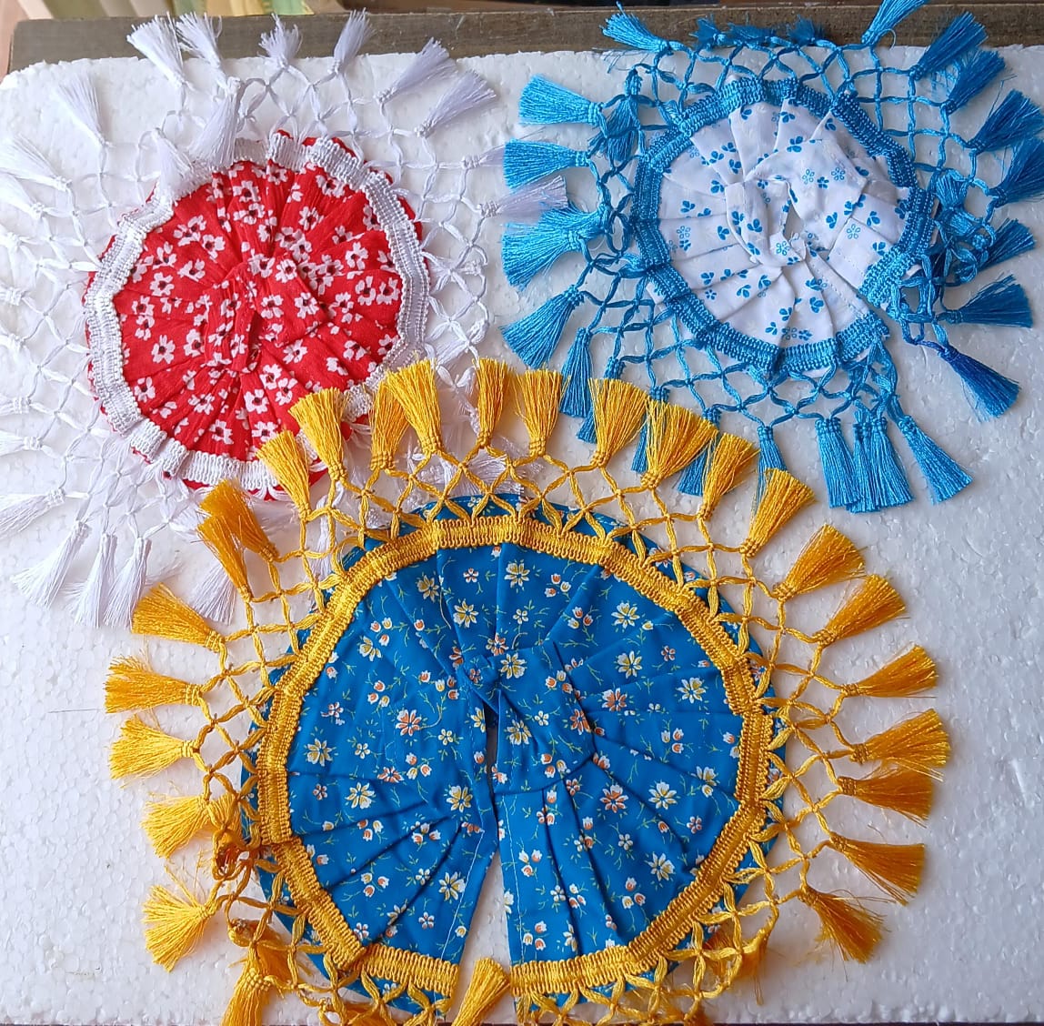 Handmade Laddu Gopal Dress | Designer Kanha Ji Poshak for Janmashtami | Fancy Bal Gopal Dress & Krishna Ji Dress - Perfect Festival Attire