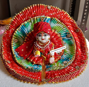 Handmade Heavy Quality Laddu Gopal Dress - Designer Kanha Ji Poshak for Janmashtami, Fancy Bal Gopal Dress, Krishna Ji Dress